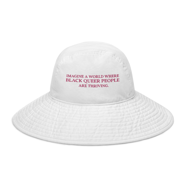 'Imagine A World Where Black Queer People Are Thriving' Bucket Hat